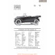 Studebaker Light Four Touring Sh Fiche Info 1919