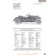 Stutz Bearcat Series H Fiche Info 1920