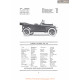 Thomas Jeffery Touring Car 462 Fiche Info 1916