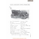Waltham Model N Orient Fiche Info 1906