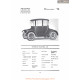 Waverley Electric 110 Fiche Info 1916