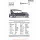 Westcott Touring Type C48 Fiche Info 1920