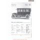 White 40 Berline Limousine Fiche Info 1912