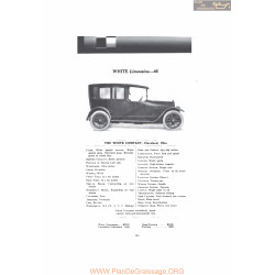 White Limousine 45 Fiche Info Mc Clures 1916