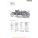 Willys Overland 40 Fiche Info 1910