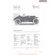 Willys Overland 58r Fiche Info 1912