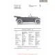 Willys Overland Touring 90 Fiche Info 1917