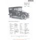 Winton Six Limousine 17a Fiche Info 1910