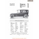 Winton Six Limousine 48 Fiche Info 1919