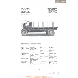 Alden Sampson Threee Truck Fiche Info 1912