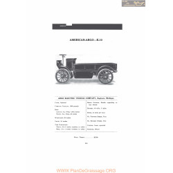 American Argo K10 Fiche Info Mc Clures 1916