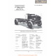 American La France Five Ton Truck Fiche Info 1922