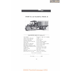 Chase Two And One Half Ton Truck B Fiche Info 1916