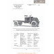 Garford One And One Quarter Ton Truck 25b Fiche Info 1922