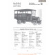 Garford Two Ton Truck 70b Fiche Info 1918