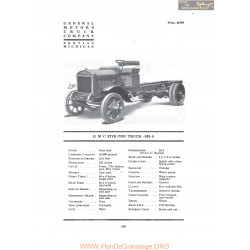 Gmc Five Ton Truck 101a Fiche Info 1919