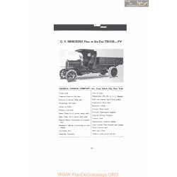 Gv Mercedes Gv Five To Six Ton Truck Fv Fiche Info 1916