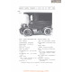 Hewitt Light Delivery Fiche Info 1907