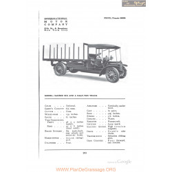 International Saurer Six And A Half Ton Truck Fiche Info 1912