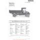 Kelly Springfield Five Ton Truck K50 Fiche Info 1918