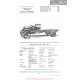 Maccar Four Ton Truck M2 Fiche Info 1922