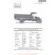 Maccar Two And One Half Ton Truck Fiche Info 1920