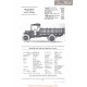 Maxwell One And One Half Ton Truck Fiche Info 1922