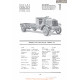 Oneida Five Ton Truck Model E9 Fiche Info 1920
