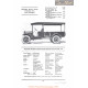 Republic Rapid Transit Three Quarter Ton Truck 75 Fiche Info 1922