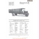 Sanford Five Ton Truck W50 Fiche Info 1920