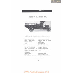 Selden Two Ton Truck Jwl Fiche Info Mc Clures 1916