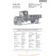 Sterling Two And One Half Ton Truck Fiche Info 1920