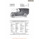 Studebaker 1000 Pound Commerciel Car Fiche Info 1917