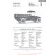 Studebaker One Ton Truck Fiche Info 1918