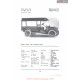 White Cbe Gasoline Truck Fiche Info 1912