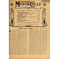 The Motor Cycle 1907 02 February 06 Vol05 N0202 Odds And Ends