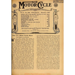 The Motor Cycle 1907 03 March 06 Vol05 N0206 The Tt Motor Cycle Race
