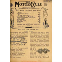 The Motor Cycle 1907 03 March 20 Vol05 N0208 Auto Cycle Club Silencer Trials