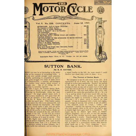 The Motor Cycle 1907 06 June 12 Vol05 N0220 Sutton Bank