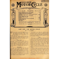 The Motor Cycle 1907 10 October 16 Vol05 N0238 Law And The Motor Cycle