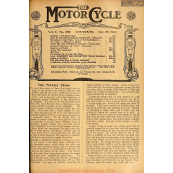 The Motor Cycle 1907 10 October 23 Vol05 N0239 The Stanley Show