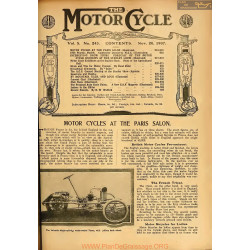 The Motor Cycle 1907 11 November 20 Vol05 N0243 Motor Cycles At The Paris Salon