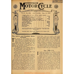 The Motor Cycle 1907 12 December 11 Vol05 N0246 The Acu And Scottish Motor Cyclists
