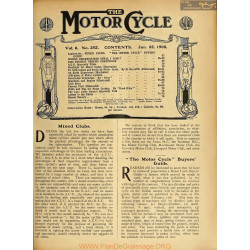 The Motor Cycle 1908 01 January 22 Vol06 N0252 Which Organisation Shall I Join