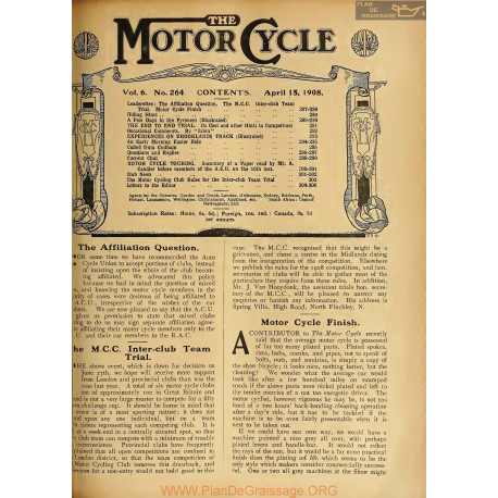 The Motor Cycle 1908 04 April 15 Vol06 N0264 Riding Hints