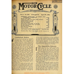 The Motor Cycle 1908 04 April 29 Vol06 N0266 The Cost Of Motor Cycling