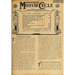 The Motor Cycle 1908 06 June 03 Vol06 N0271 A Five Cylindered Motor Bicycle
