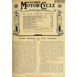 The Motor Cycle 1908 07 July 15 Vol06 N0277 New Laurin And Klement Machines