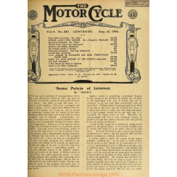 The Motor Cycle 1908 08 August 12 Vol06 N0281 The Personal Factor In Driving
