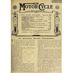 The Motor Cycle 1908 09 September 16 Vol06 N0286 Appreciation Of A Two Speed Gear